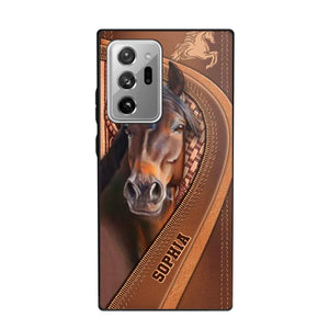 Personalized Horse Lover Phone Case Printed 22OCT-HQ19