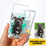 Personalized Your Image Dog Lovers Silicon 3D Printed Phonecase OCT22-DT21