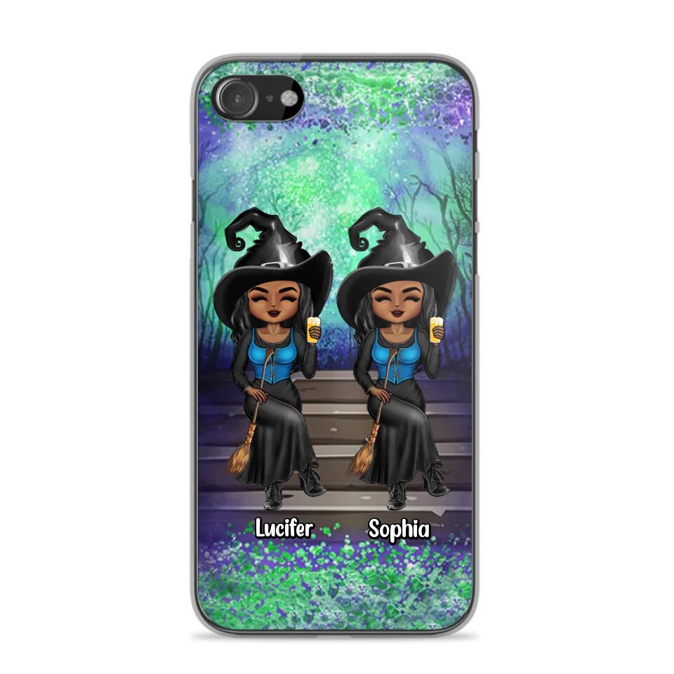 Personalized Witch Besties Halloween 3D Printed Phonecase OTC22-HY21