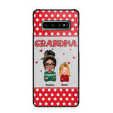 Personalized Grandma Kid Phone Case Printed 22OCT-HQ24