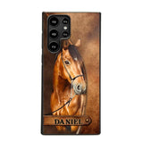 Personalized Your Image Horse Leather 3D Printed Phonecase QTDT2510