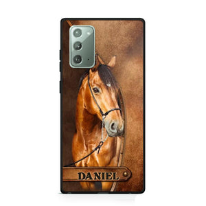 Personalized Your Image Horse Leather 3D Printed Phonecase QTDT2510