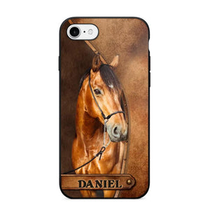 Personalized Your Image Horse Leather 3D Printed Phonecase QTDT2510