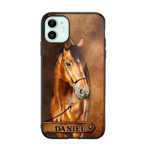 Personalized Your Image Horse Leather 3D Printed Phonecase QTDT2510