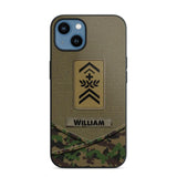 Personalized Swiss Veterans/Soldier Camo Flag Phone Case Printed 22OCT-HY25