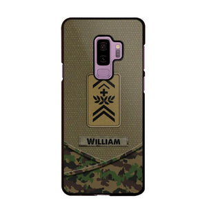 Personalized Swiss Veterans/Soldier Camo Flag Phone Case Printed 22OCT-HY25