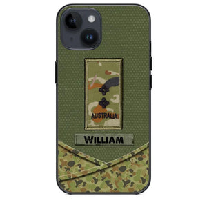 Personalized Australian Veterans/Soldier Camo Flag Phone Case Printed 22OCT-HY25