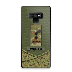 Personalized Australian Veterans/Soldier Camo Flag Phone Case Printed 22OCT-HY25