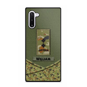 Personalized Australian Veterans/Soldier Camo Flag Phone Case Printed 22OCT-HY25