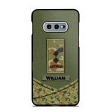 Personalized Australian Veterans/Soldier Camo Flag Phone Case Printed 22OCT-HY25