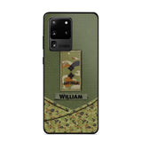 Personalized Australian Veterans/Soldier Camo Flag Phone Case Printed 22OCT-HY25