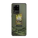 Personalized Canadian Veterans/Soldier Camo Flag Phone Case Printed 22OCT-HY25