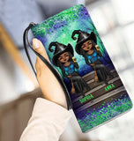 Personalized We're Not Sugar And Spice And Everything Nice Witch Bestie Leather Wallet 22OCT-DT26