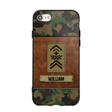 Personalized Swiss Veterans/Soldier Camo Phone Case Printed 22OCT-HY26