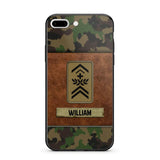 Personalized Swiss Veterans/Soldier Camo Phone Case Printed 22OCT-HY26