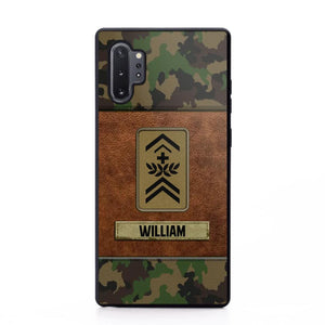 Personalized Swiss Veterans/Soldier Camo Phone Case Printed 22OCT-HY26