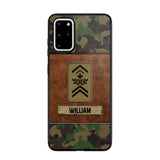 Personalized Swiss Veterans/Soldier Camo Phone Case Printed 22OCT-HY26