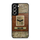 Personalized British Veterans/Soldier Camo Phone Case Printed 22OCT-HY26