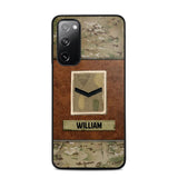 Personalized British Veterans/Soldier Camo Phone Case Printed 22OCT-HY26