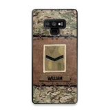 Personalized British Veterans/Soldier Camo Phone Case Printed 22OCT-DT26