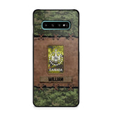 Personalized Canadian Veterans/Soldier Camo Phone Case Printed 22OCT-DT26