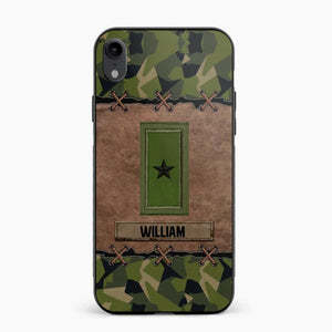 Personalized Swedish Veterans/Soldier Camo Phone Case Printed 22OCT-DT26