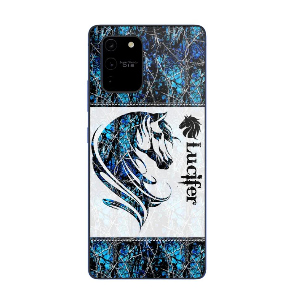 Personalized Horse Lovers Camo Hunting 3D Printed Phonecase OCT22-HQ29