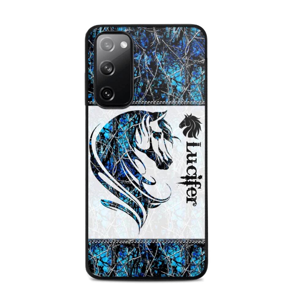 Personalized Horse Lovers Camo Hunting 3D Printed Phonecase OCT22-HQ29