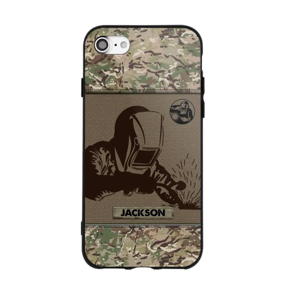 Personalized Welder Camo 3D Printed Phonecase OCT22-HY31