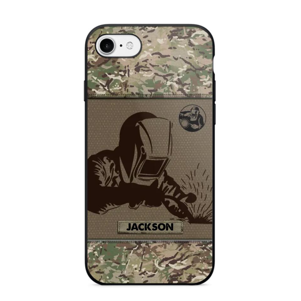 Personalized Welder Camo 3D Printed Phonecase OCT22-HY31