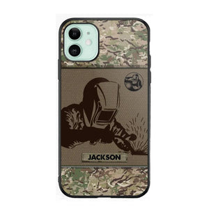 Personalized Welder Camo 3D Printed Phonecase OCT22-HY31