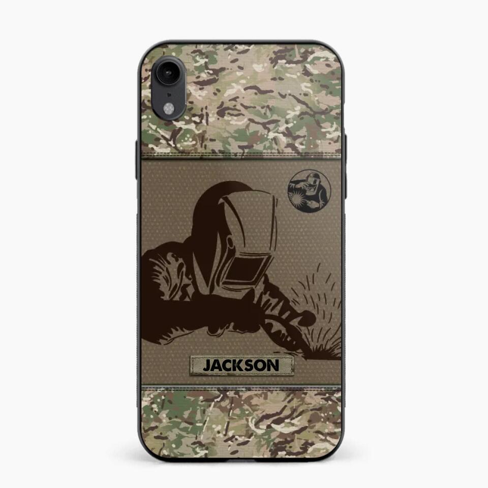 Personalized Welder Camo 3D Printed Phonecase OCT22-HY31