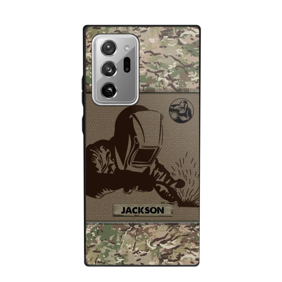 Personalized Welder Camo 3D Printed Phonecase OCT22-HY31