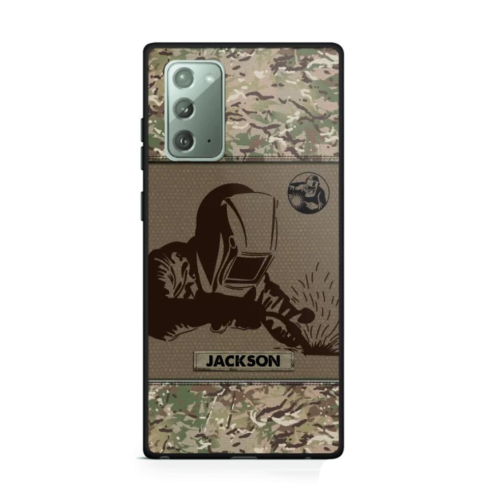 Personalized Welder Camo 3D Printed Phonecase OCT22-HY31