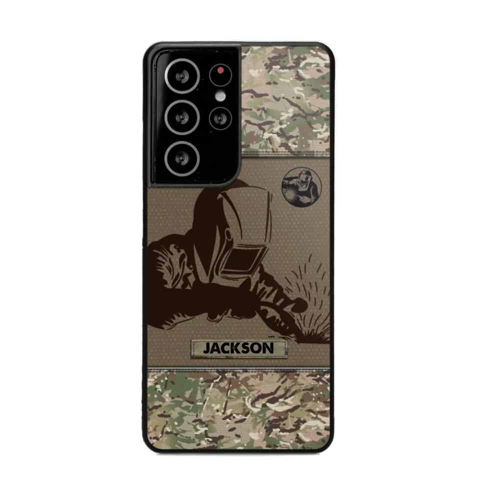 Personalized Welder Camo 3D Printed Phonecase OCT22-HY31