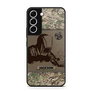 Personalized Welder Camo 3D Printed Phonecase OCT22-HY31