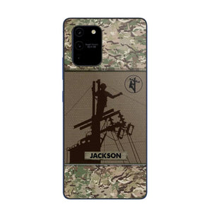 Personalized Lineman Camo 3D Printed Phonecase OCT22-HY31