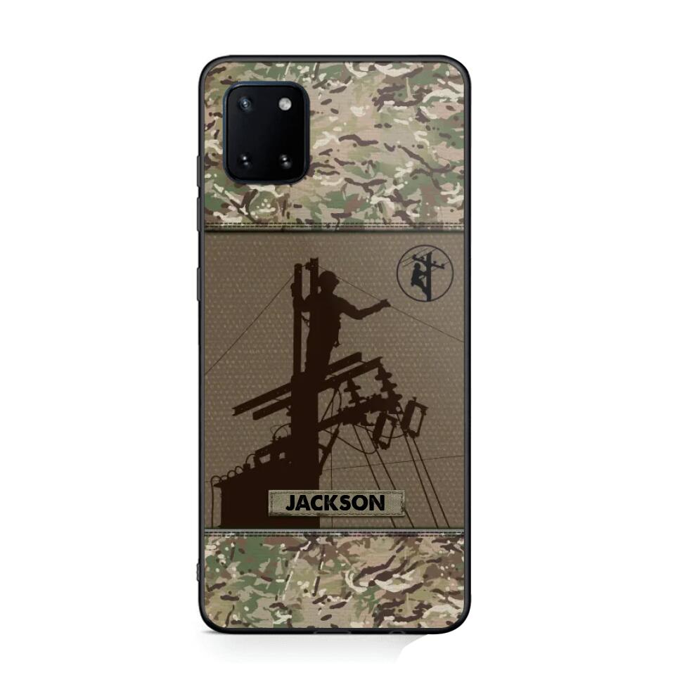 Personalized Lineman Camo 3D Printed Phonecase OCT22-HY31