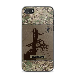 Personalized Lineman Camo 3D Printed Phonecase OCT22-HY31