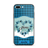 Personalized Grandma Nana Auntie Kid Name Heart Caro 3D Printed Phonecase 22NOV-HY02