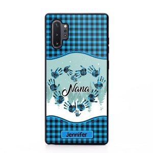 Personalized Grandma Nana Auntie Kid Name Heart Caro 3D Printed Phonecase 22NOV-HY02