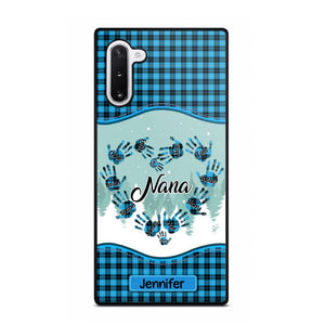 Personalized Grandma Nana Auntie Kid Name Heart Caro 3D Printed Phonecase 22NOV-HY02