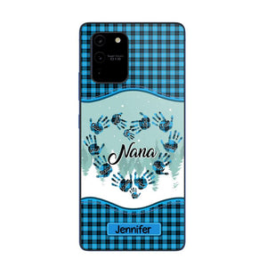 Personalized Grandma Nana Auntie Kid Name Heart Caro 3D Printed Phonecase 22NOV-HY02