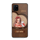 Personalized Cat Mom I Love Cat 3D Printed Phonecase 22NOV-HQ08