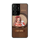 Personalized Cat Mom I Love Cat 3D Printed Phonecase 22NOV-HQ08