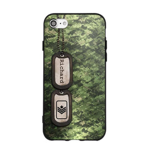 Personalized Canadian Solider/ Veteran Camo Rank 3D Printed Phonecase 22NOV-DT11