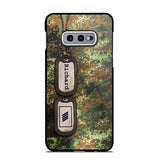 Personalized German Solider/ Veteran Camo Rank 3D Printed Phonecase 22NOV-DT11