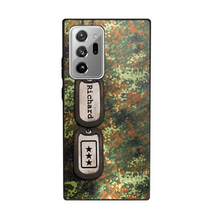 Personalized Sweden Solider/ Veteran Camo Rank 3D Printed Phonecase 22NOV-DT11