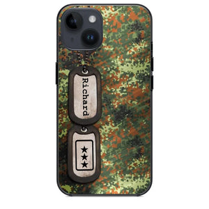 Personalized Sweden Solider/ Veteran Camo Rank 3D Printed Phonecase 22NOV-DT11