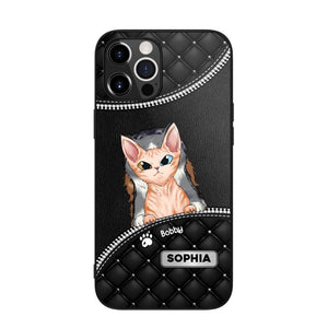 Personalized Cat Lovers 3D Printed Phonecase 22NOV-HQ11